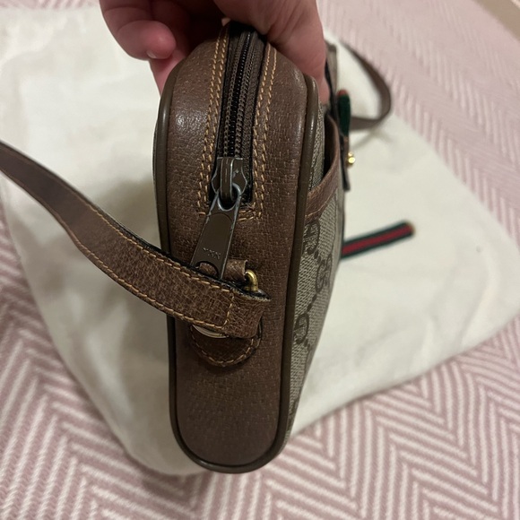 Gucci Beige and Brown Crossbody Bag - Picture 6 of 15